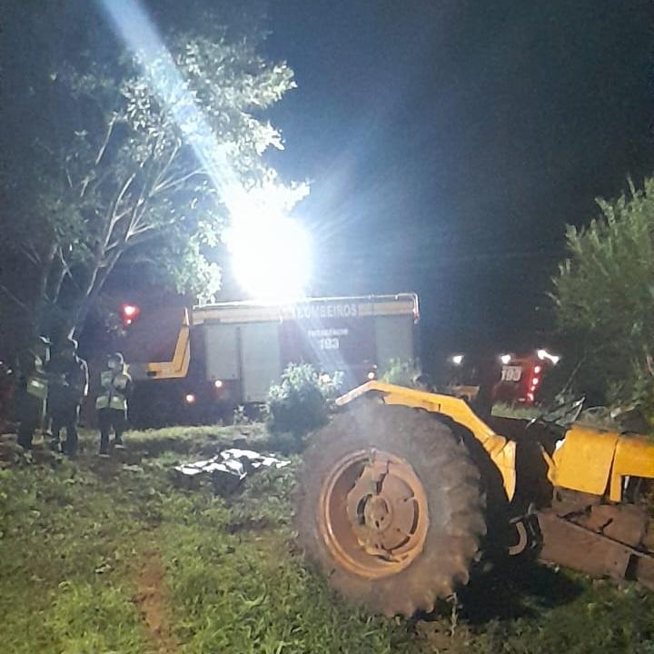 Trabalhador morre em capotamento de trator em área rural de Xavantina