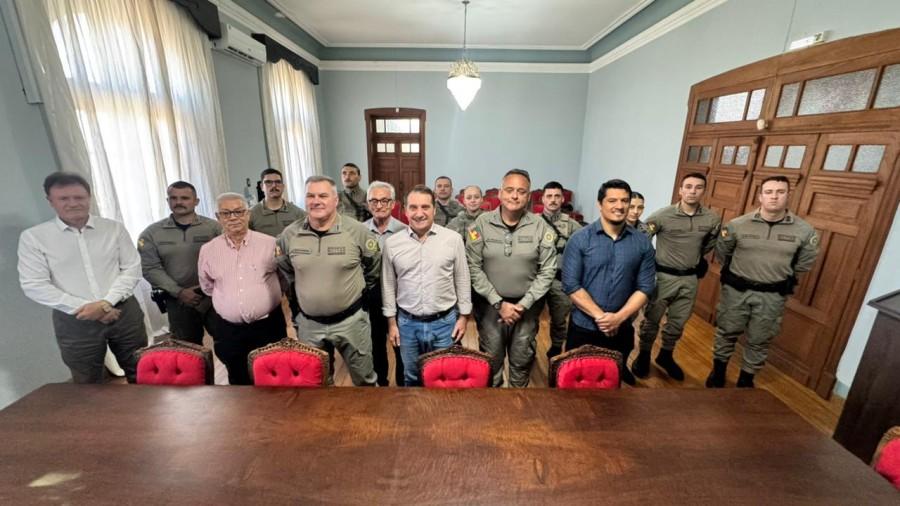 Erechim recebe oito novos policiais militares para reforçar a segurança pública