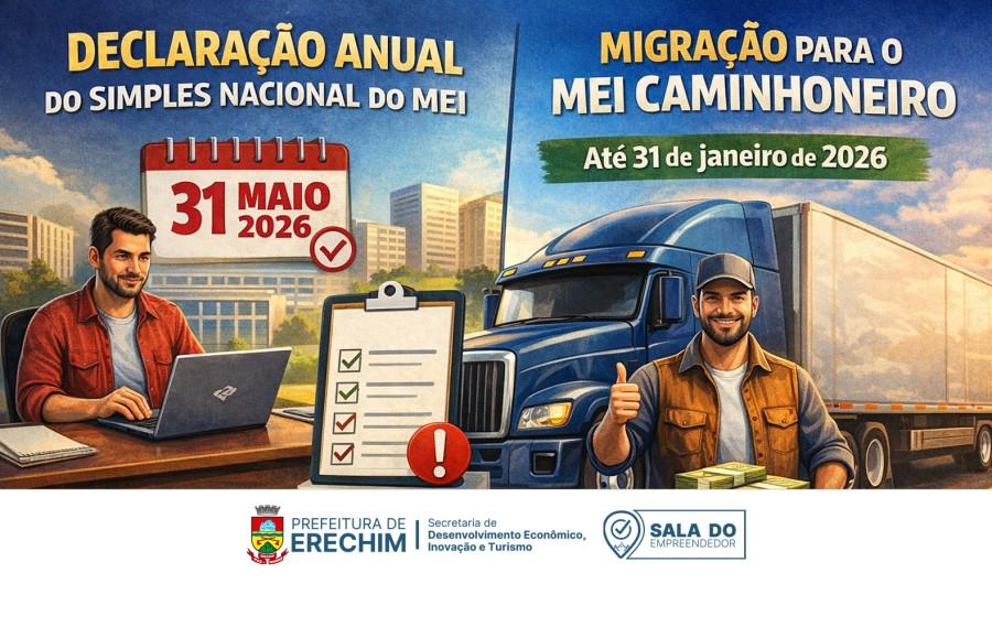 MEIs devem ficar atentos ao prazo da Declaração Anual e à migração para MEI Caminhoneiro