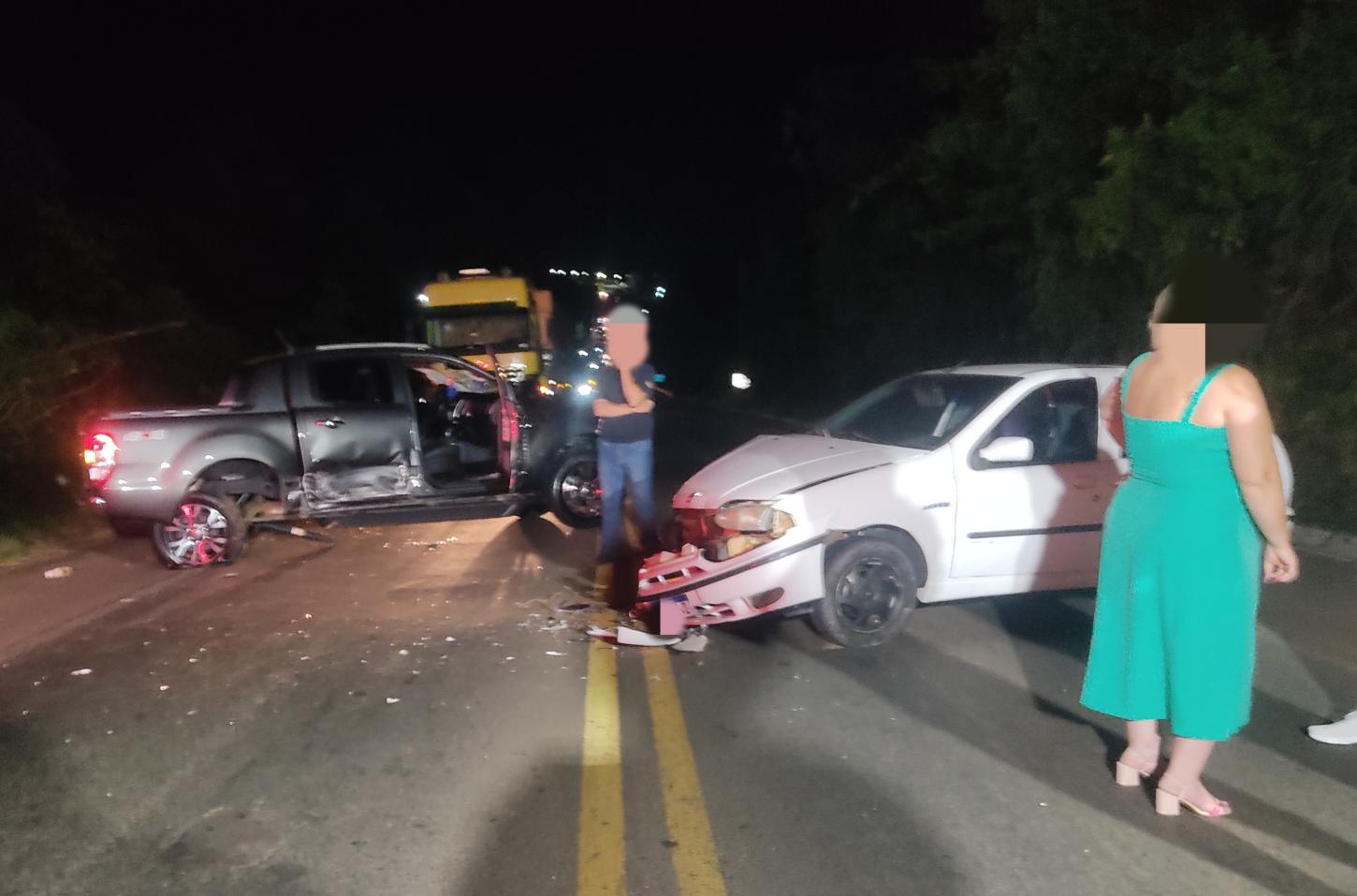 Acidente de trânsito é registrado na BR-153, em Erechim