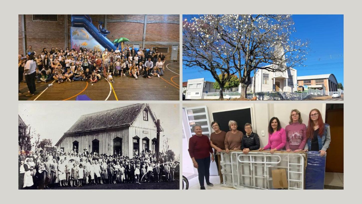 Vereador Lindomar Kossmann homenageia Congregação Luterana São João pelos 105 anos de atuação