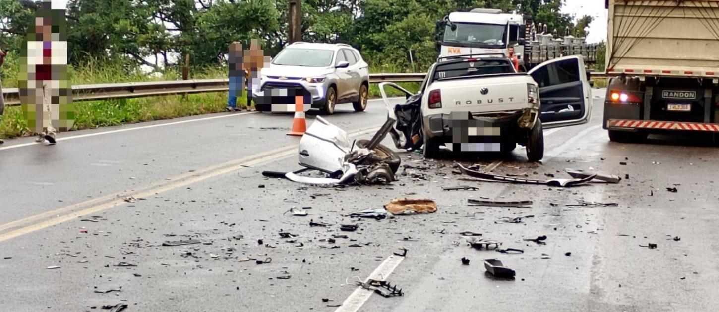 Grave acidente na SC-355 entre Concórdia e Jaborá deixa feridos e mobiliza equipes de resgate