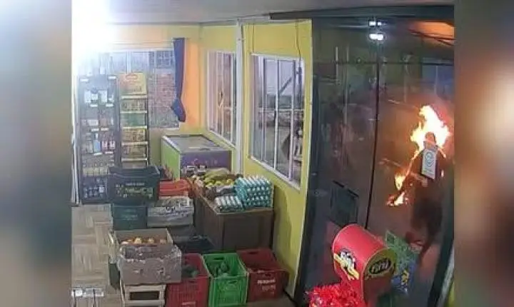 Homem ateia fogo em vereador no Paraná; vítima tem 70% do corpo queimado